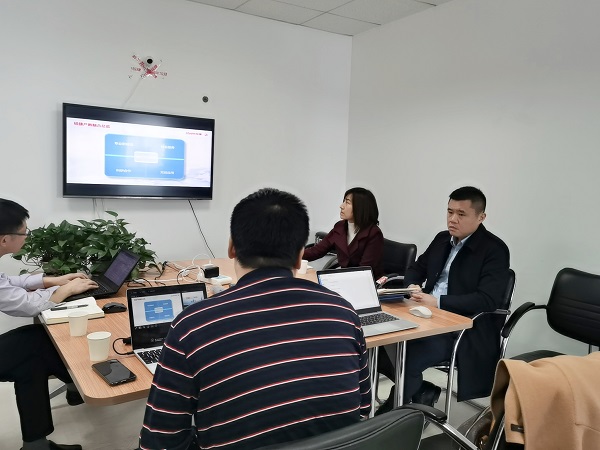 信息与控制工程系赴锐捷网络股份有限公司洽谈产业公司事宜-1